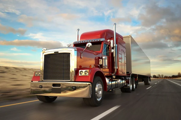 Depositphotos 88913942 Stock Photo Semi Trailer Truck