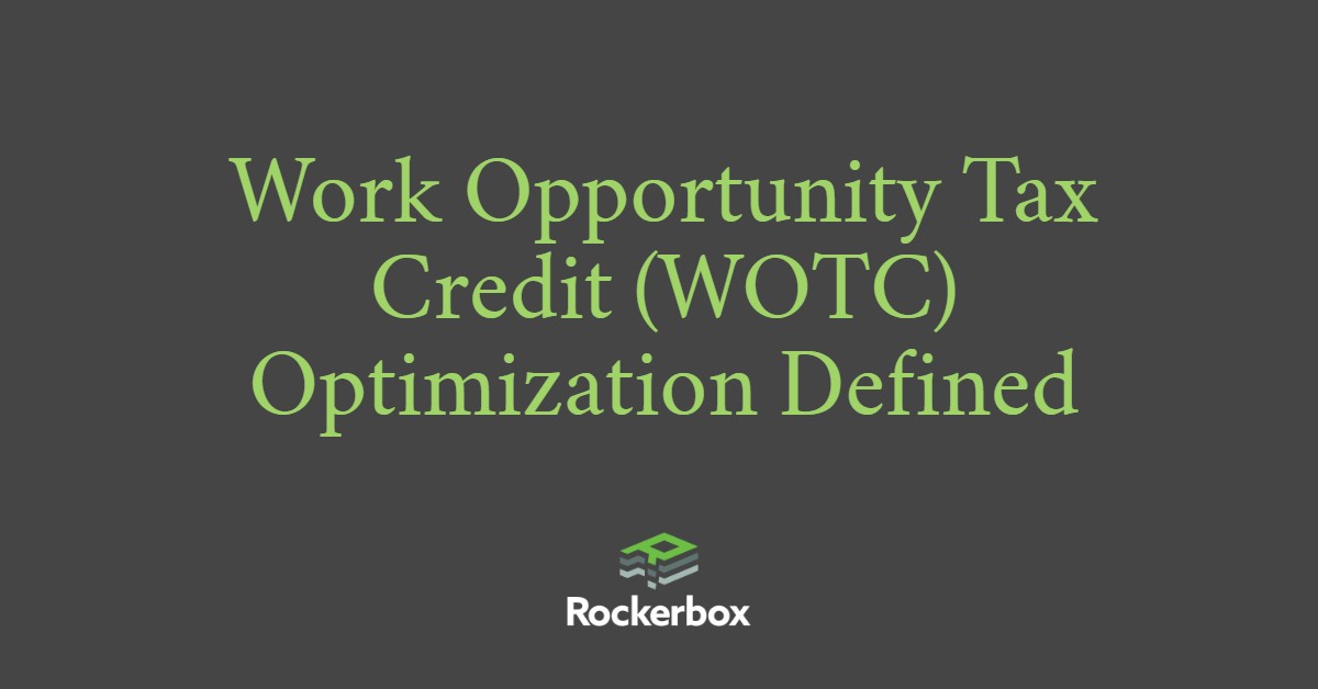 WOTC Optimization Defined